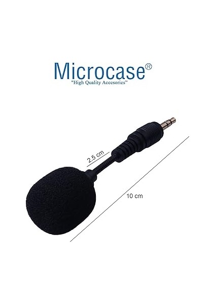 3.5 mm 3 Boğum Mini Telefon Notebook Laptop Mikrofon - AL2660 fırsatları