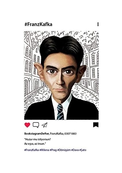 Kafka Bookstagram Defter