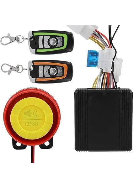 Alarm Sistemi Motosiklet Evrensel 12 V Motosiklet Hırsızlık Alarm Sistemi, 2 Uzaktan Kumandalı Motosiklet Kablosuz Alarm Sistemi Motor Çalıştırma Uzaktan Kumandalı Anahtarlık fiyatları