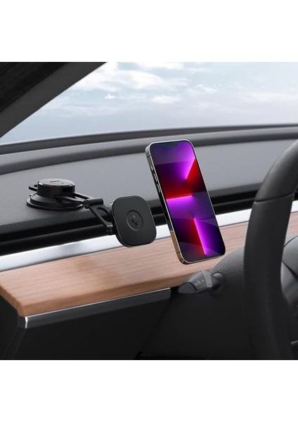 Magfit Dashboard Araç Içi Telefon Tutucu iPhone Için Magsafe Özellikli Onetap 3 ITS35-3 - ACP04630