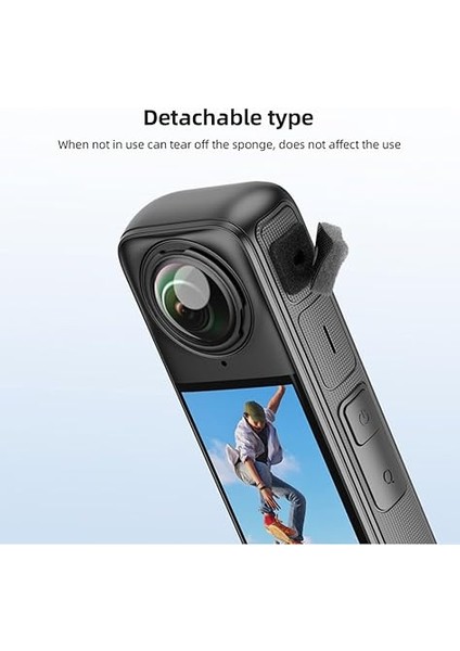 Mic Wind Muff Mikrofon Rüzgarlığı Mikrofon Rüzgarlığı X4/x3 Aksesuarları Için Gri indirimleri