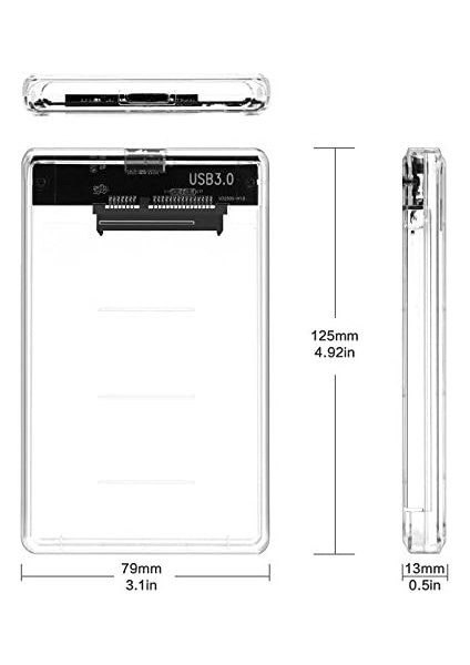Codegen 2.5" USB 3.0 Sata 3 Disk Kutusu (CDG-HDC-30T) modelleri