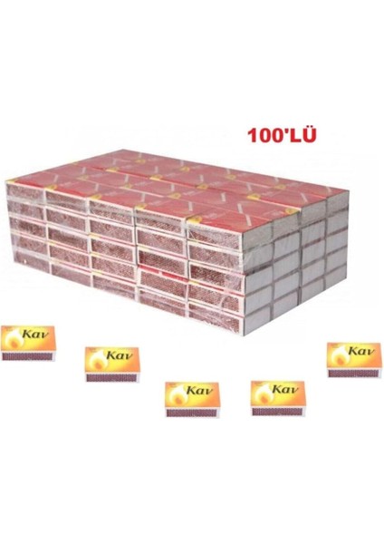 Kibrit 100'LÜ ''3 Paket'' fiyatları