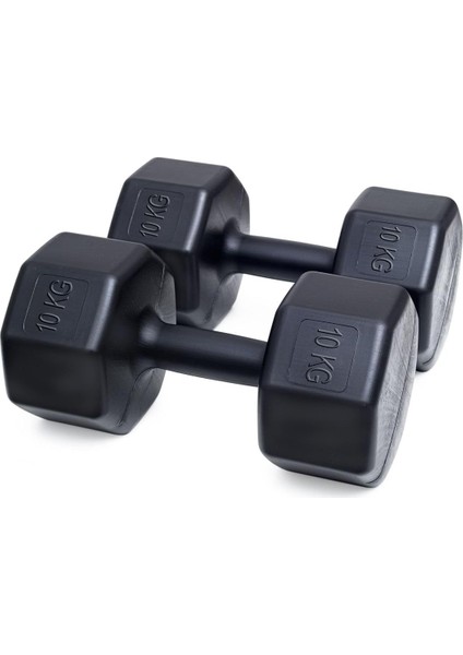 Ps Spor 10 kg Dambıl x 2 Adet Siyah