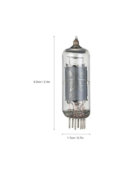 2 Adet 6k4 Elektronik Tüp Vana Vakum Tüpü Değiştirme Için 6AK5 / 6AK5W / 6ZH1P / 6j1 / 6J1P / EF95 Eşleştirme Tüp Amplifikatör Dıy Preamp Vakum Tüpü fırsatları