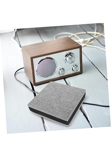 Hoparlör Köpük Pedleri Stüdyo Monitör Sabitleyici 20X20X5.2CM Gelişmiş Ses Için Yalıtım indirimleri