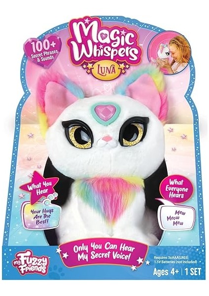 Fuzzy Friends Sihirli Fısıltı Türkçe Luna indirimleri