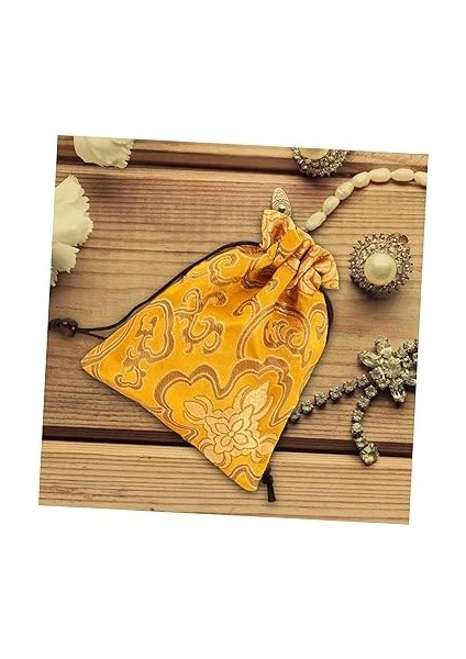 Ipek Ipli Kese Çin Ipek Brokar Kese Takı ve Paralar Çanta Parti Veya Özel Günler Için Çin Nakış Kese fırsatları