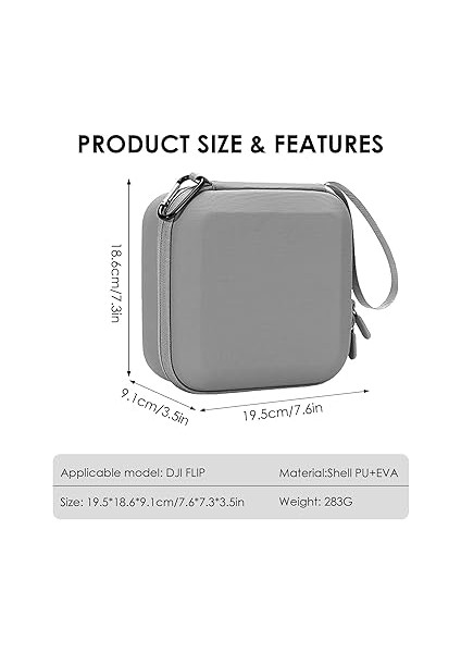 Djı Flip Için Drone Çantası, Djı Flip Drone Için Çanta, Djı Flip Için Sert Kılıf, Su Geçirmez Çanta, Taşınabilir Seyahat Çantası, Seyahat Çantası, Sert Kılıf, Djı Flip Için Koruyucu Kılıf fiyatları