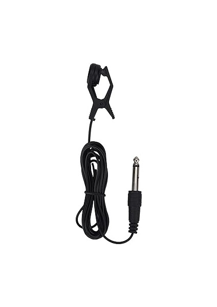 Pickup'ta Klip Mikrofon Vokal Pick Up Tuner Enstrüman Aksesuarı Çeşitli Enstrümanlar Için 6.2mm Arayüz ile fırsatları