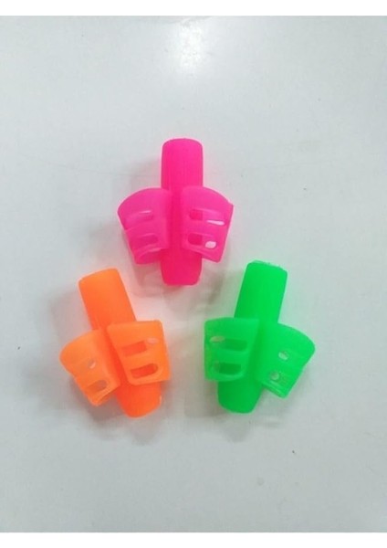 Kolay Kalem Tutma Aparatı 3 Lü Fosforlu Renkler