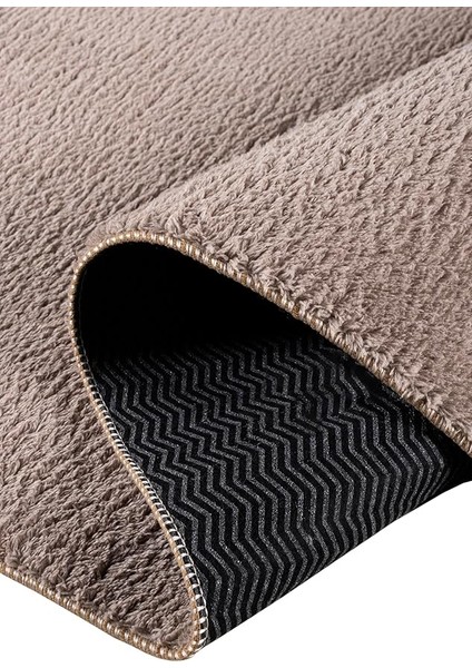 Home Kahverengi (Vizon) Banyo Paspası | Peluş Kaymaz Tabanlı | Yumuşak ve Kalın Doku | 4 Ölçü | Makinede Yıkanabilir (40X60 Cm) fiyatları