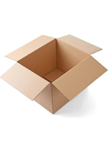 Oluklu Kargo Kolisi 60X40X40 cm Esmer Bc Dalga 10 Adet