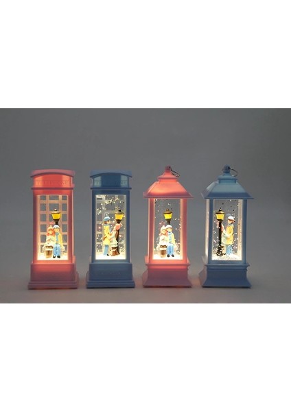 Buğz Kış Masalı Işıklı Kar Küresi ALK3394