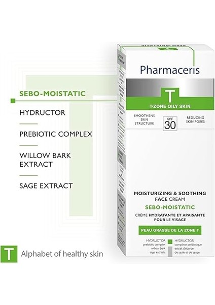 T Sebomatt Moistatic Intensive Hydrating Cream Spf 30 50 ml Akneli Cilt Kremi modelleri