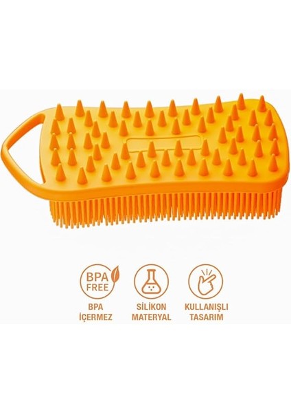 Silikon Vücut Masaj ve Temizleme Fırçası - 08 fiyatları