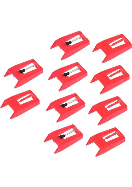 10 Adet Kaydı Iğnesi Seti Kolay Kurulum ve Dayanıklı Pikap Iğneleri ile Müzik Keyfini Yaşayın