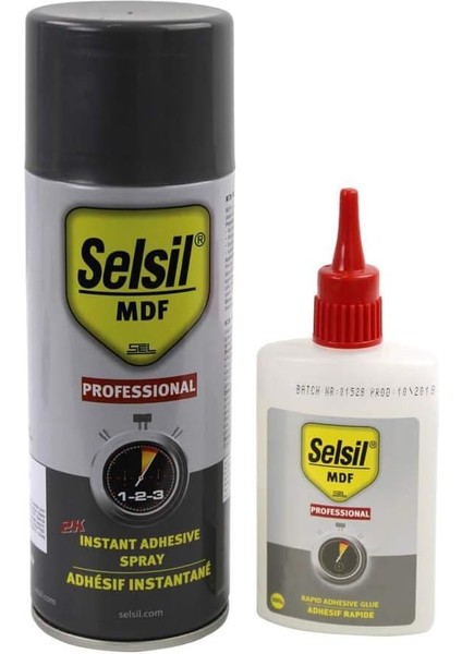 Mdf Aktivatörlü Hızlı Yapıştırıcı, 400 ml