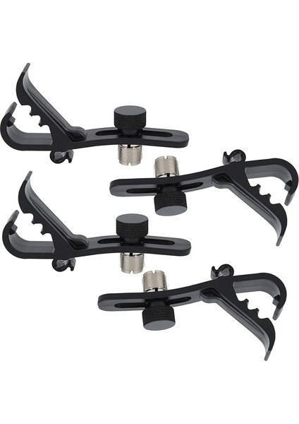 Adet Müzik Aleti Davul Seti Mikrofon Darbeye Dayanıklı Klips Davul Müzik Aleti Mikrofon Sabitleme Klipsi Darbeye Dayanıklı Montaj Kelepçesi Tutucu Müzik Aleti Malzemeleri