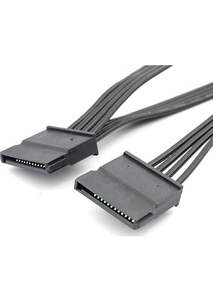 4355 Molex Ide 4 Pin To 5 Port Sata Power HDD Güç Çoklayıcı Kablosu modelleri
