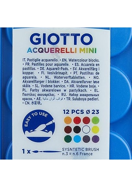 Suluboya, 23MM, 12'li modelleri