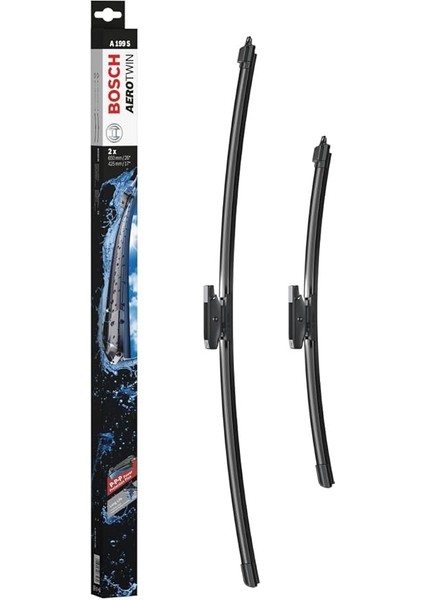 Aerotwin Silecek Seti Citroen C4 Cactus (2014-2019) [650/425 Mm] A199S 3397014199