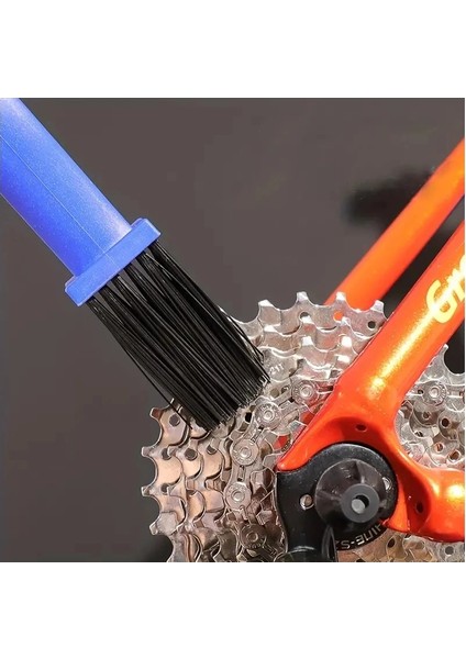 Buğz Motorsiklet Bisiklet Zinciri Temizleme Fırçası Çift Taraflı fırsatları