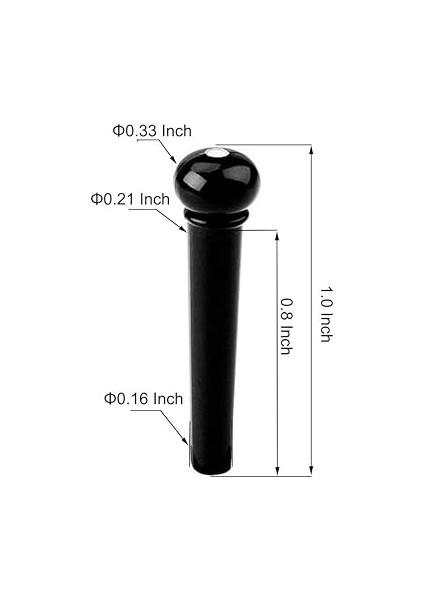 Gitar Plastik Köprü Pimleri Mandalları-6 Adet 1 Adet Köprü Pimi Çektirme Sökücü, modelleri