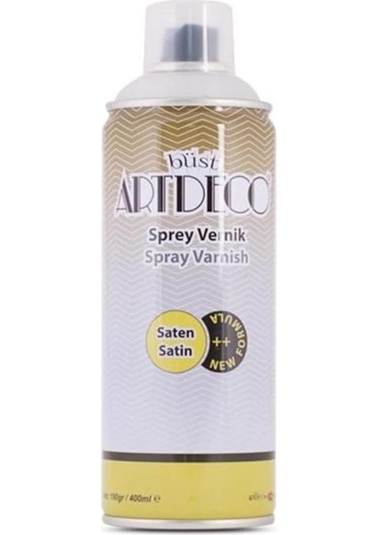 Sprey Vernik, 400ML, Saten