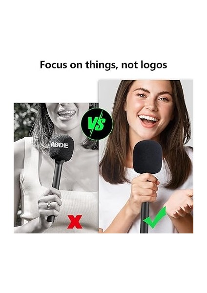Köpük Mikrofon Kapağı, Rode Wireless Go Iı/pro ile Uyumlu, El Adaptörü Interview Go, Rode Yedek Pop Filtresi, Ses Patlamalarını Engellemek Için Uygundur indirimleri