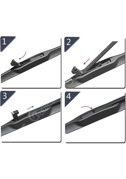 Toyota Auris Ön Silecek Takımı (2007-2012) Rbw Hibrit modelleri