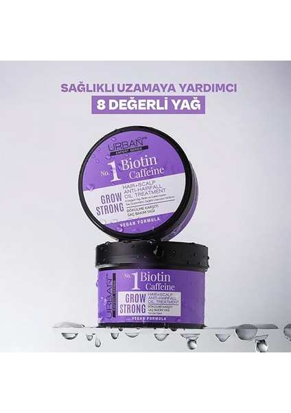 Care Expert Biotin & Kafein Dökülme Karşıtı Grow Strong Saç Güçlendirici Bakım Yağı 240 Ml- Vegan indirimleri