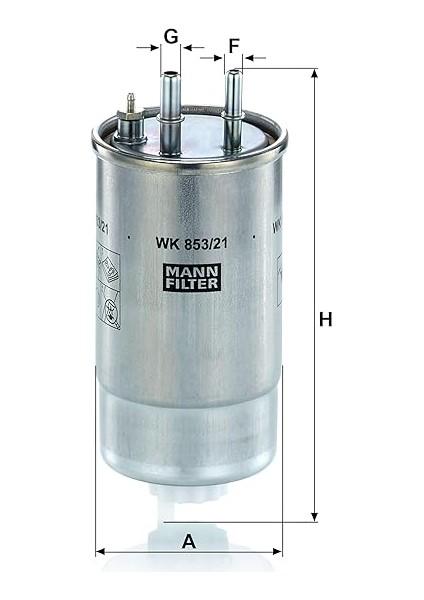 Yakıt Filtresi Wk 853/21 (Fiat) modelleri
