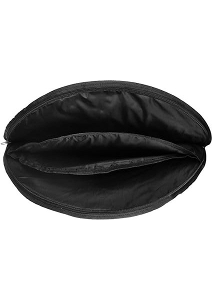 Üç Cepli Zil Çantası Çıkarılabilir Bölücü Taşıma Kolları 600D Siyah (Büyük) fırsatları