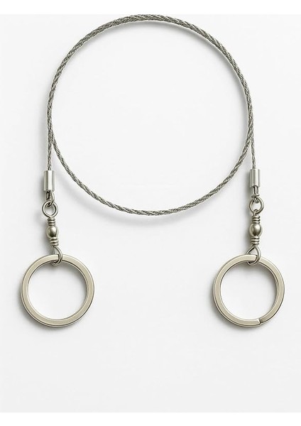 Taşınabilir Çelik Tel Testere, Kamp, Doğa Yürüyüşü, Hayatta Kalma Testere, 70 Cm, Paslanmaz, Yüksek Dayanıklı, Acil Durum Kesici, El Aleti, Kompakt, Hafif, Seyahat Tipi Ip Testere