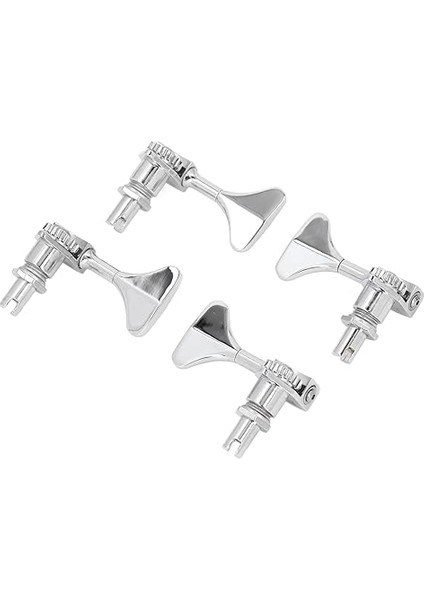 Bas Gitar Tuner Bas Gitar Tuning Peg Seti, Çinko Alaşım 20:1 Dişli Oranı, Açık 4 Dize Bas Makinesi Kafaları, Metal Gitar Tuner, Yedek Accories fırsatları