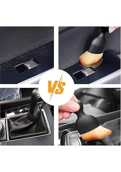 Araç Temizleme Fırçası, 2 Adet Iç Mekan Fırçası, Araç Içi Temizleme, Yumuşak Fırça, Araç Temizleme Fırçası, Toz Giderme, Ofis, Ev Için fırsatları