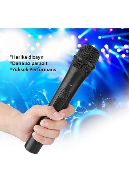 Evrensel Vhf Profesyonel Kablosuz Mikrofon indirimleri