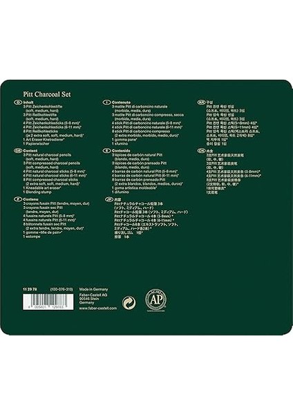 Pitt M.chrome Işlenmiş Kömür Seti Siyah modelleri