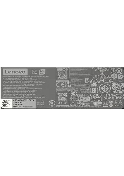 Usb-C Güç Kaynağı 65 Watt Orijinal Thinkpad X1 Carbon (20KH/20KG) Serisi fırsatları