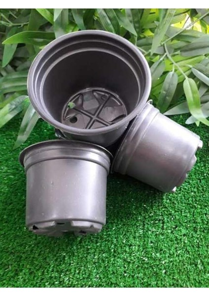 Vakum Saksı 50 Adet 10,5x8 cm 0,46 Lt Plastik Saksı Fide Saksısı modelleri