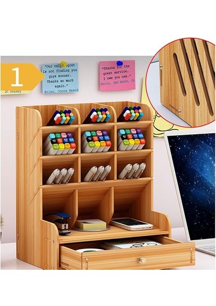 Çalışma Masası Düzenleyici, Çok Fonksiyonlu Çekmece, Yazı Gereçleri, Çalışma Masası Saklama Kutusu, Ev, Ofis ve Okul Için Kalem Tutucu fiyatları