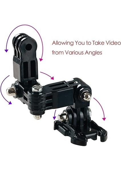 Kamera Kask Tutucu Aksesuar Kiti, Aksiyon Kamerası Aksesuarı, Gopro 8/7/6/5/4 ile Uyumlu indirimleri