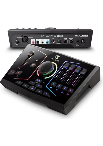 Rgb Dual Streaming ve Gaming Için USB Ses Kartı ve Mikser