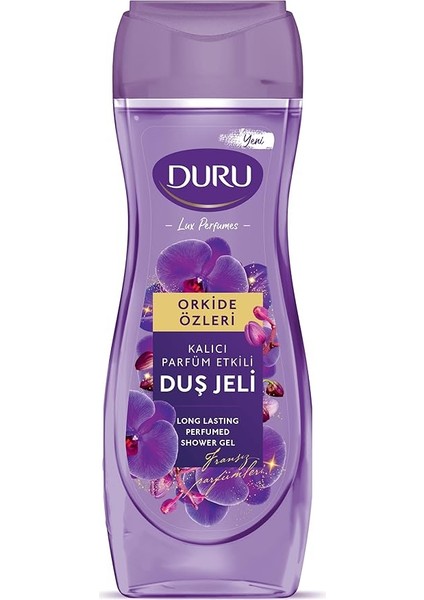 Lux Perfumes Duş Jeli, Orkide, 450 Mililitre