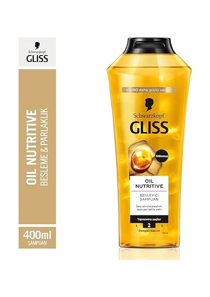 Oil Nutritive Şampuan 400ML fiyatları