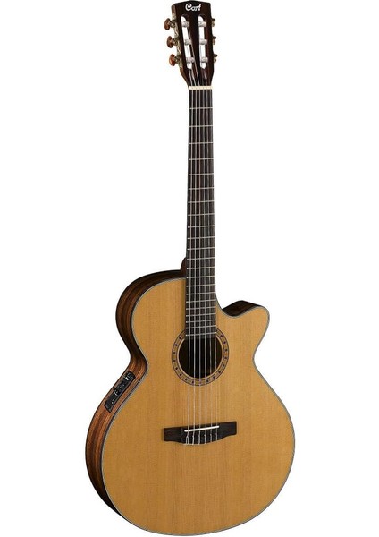 Cec7-Nat Elektro Klasik Gitar