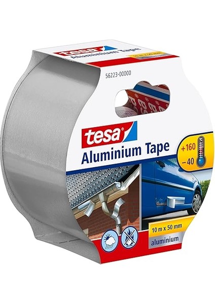 Alüminyum Bant/metalik Yüzeyleri Tamir Etmek Için Kendinden Yapışkanlı Alüminyum Bant / 10M x 50MM