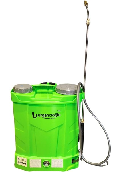 Akülü Şarjlı Sırt Tipi Ilaçlama Makinesi 16 Lt