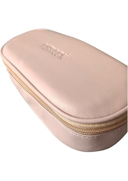 Oval Fermuarlı Kalem Kutusu Suni Deri Uçuk Pembe fiyatları